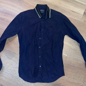 Zara man slim fit button down
